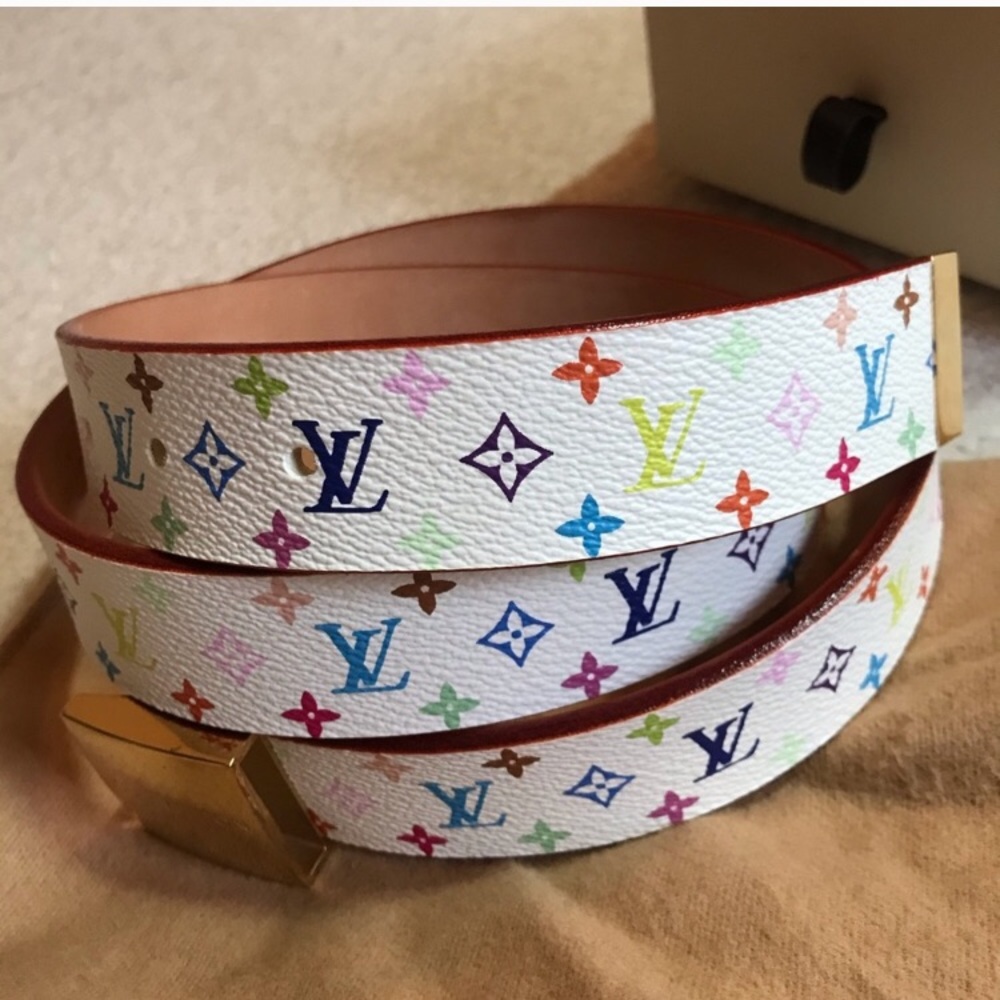 Louis Vuitton Color Monogram Belt